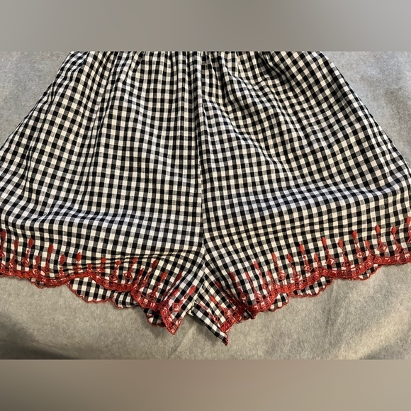 NWT Lush black and white romper size L - Picture 3 of 5